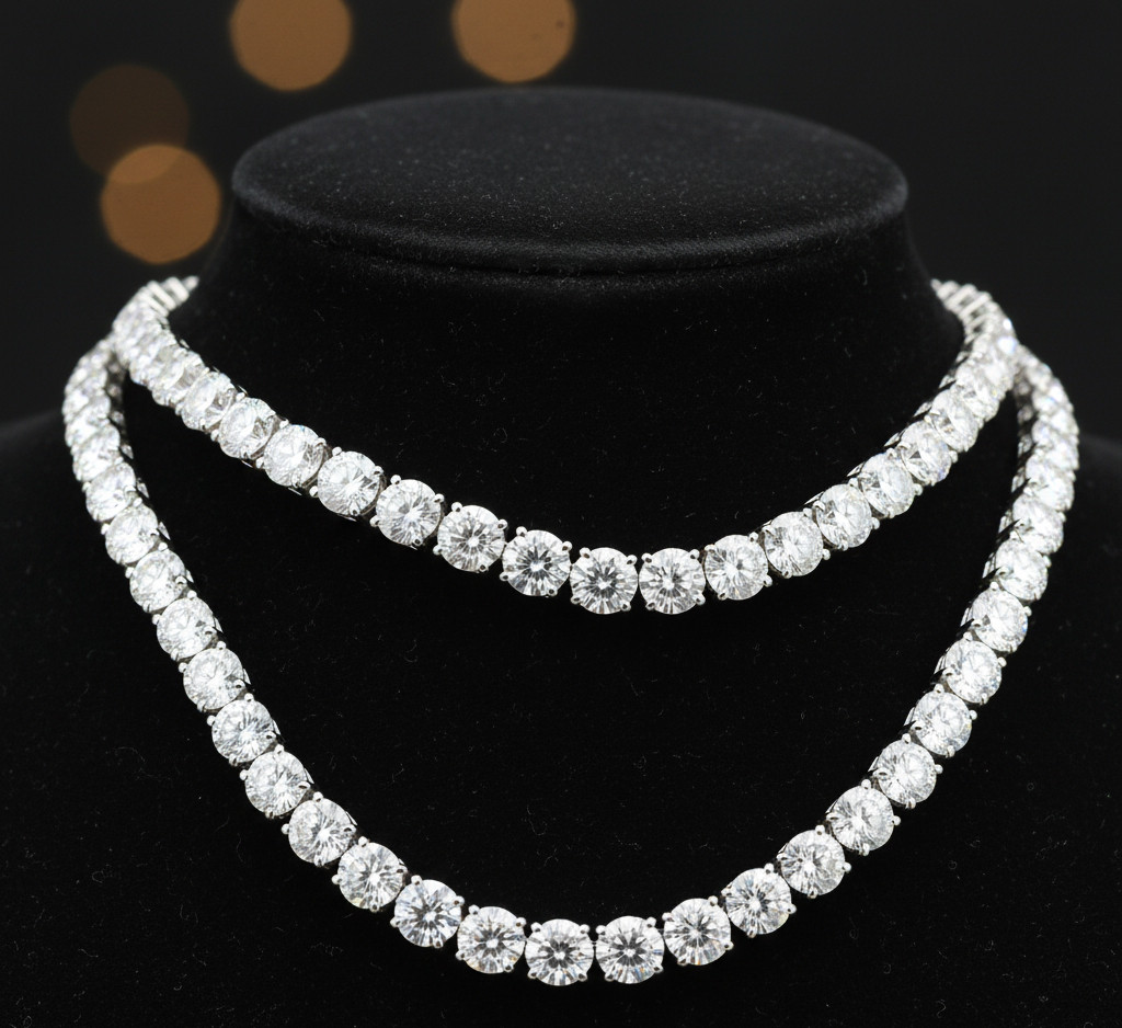 Diamond Tennis Necklace