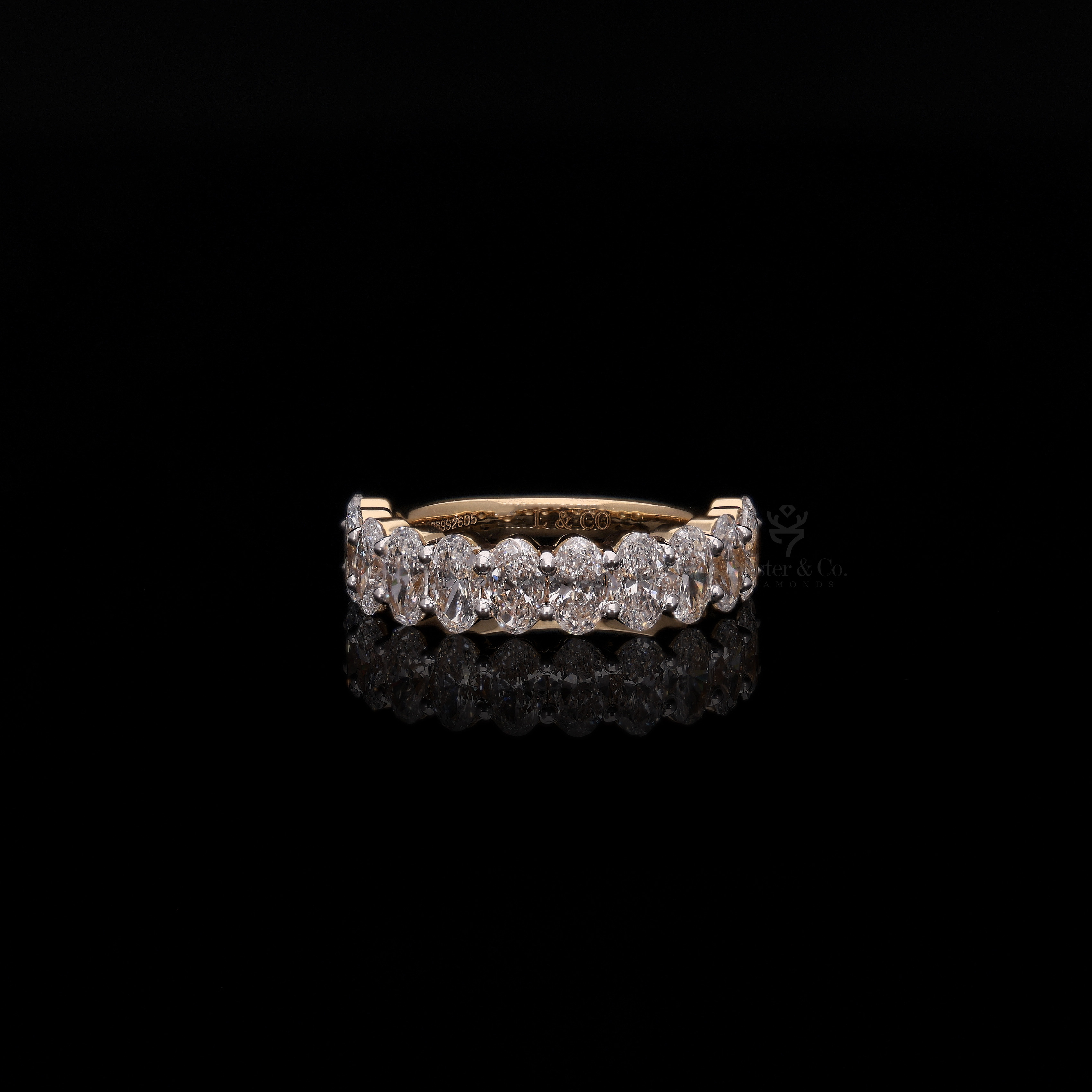 Elysian Oval Diamond Eternity Band