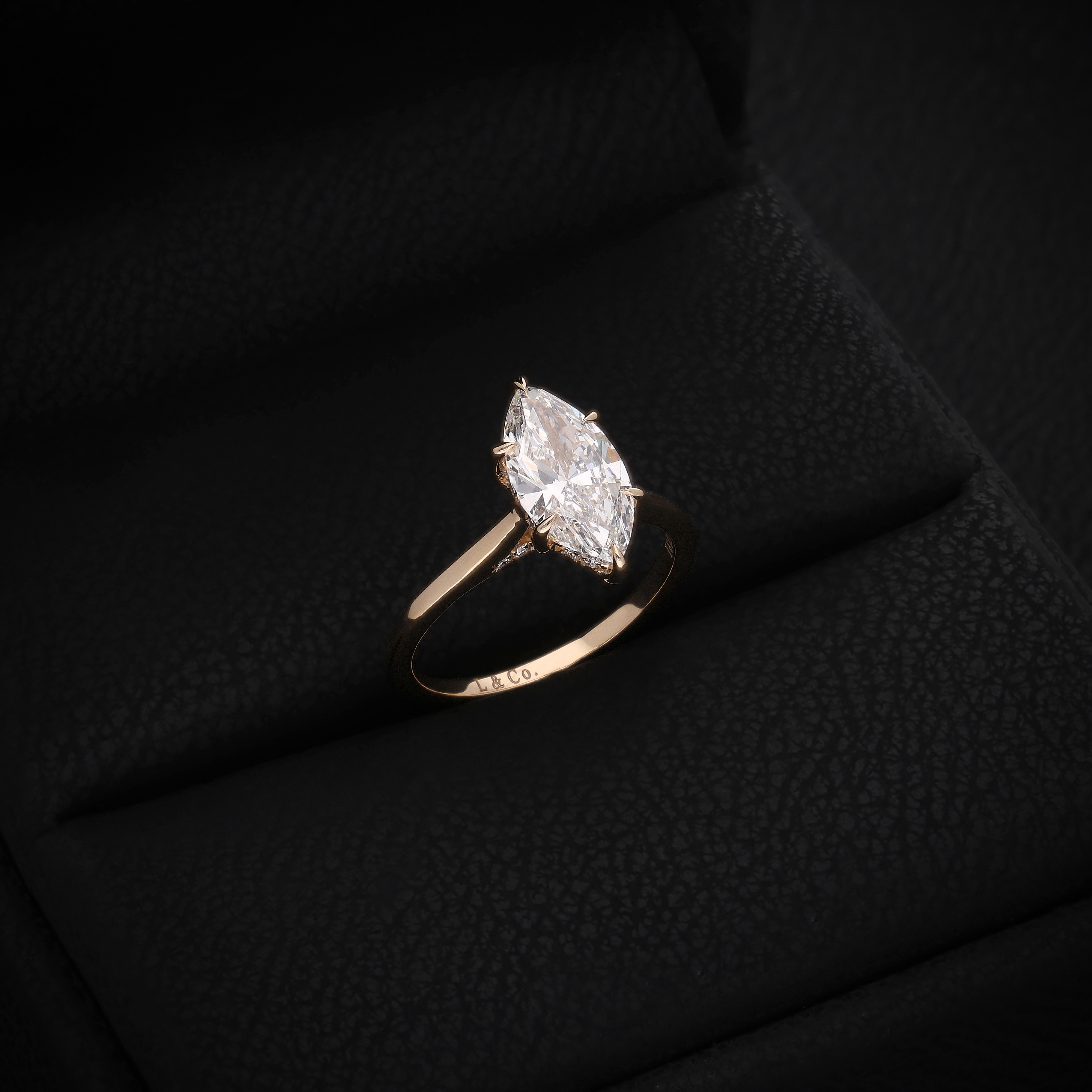 The Aurelia™ Marquise Diamond Ring