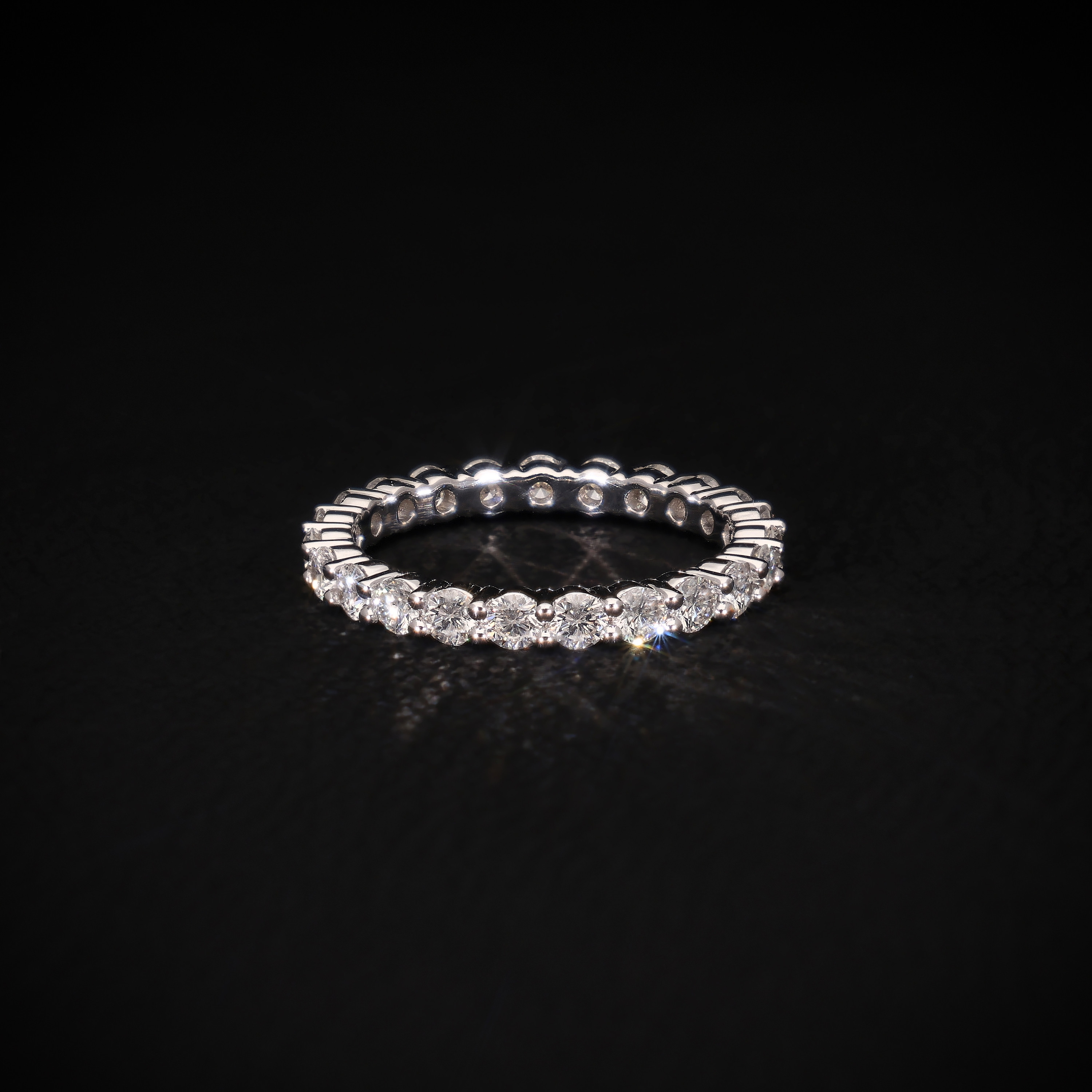 The Eternal Radiance Diamond Eternity Band